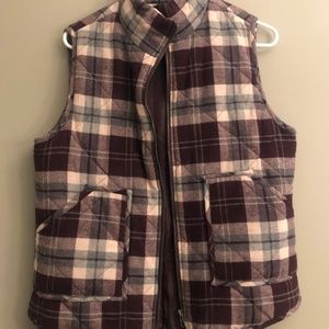 Plaid Vest